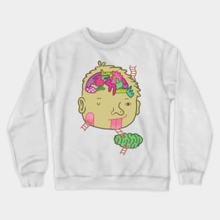 Man Vomit Crewneck Sweatshirt